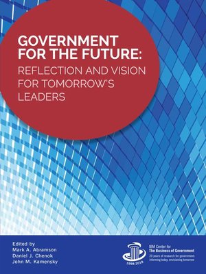cover image of Government for the Future